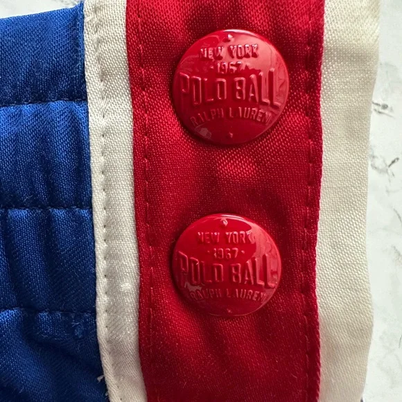 Polo Sport Polo Ball Satin Rugby 67 New York Jogger Pants PWing Men’s Size XL